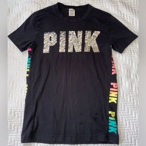 Victoria’s Secret PINK Bling Sequin T-Shirt